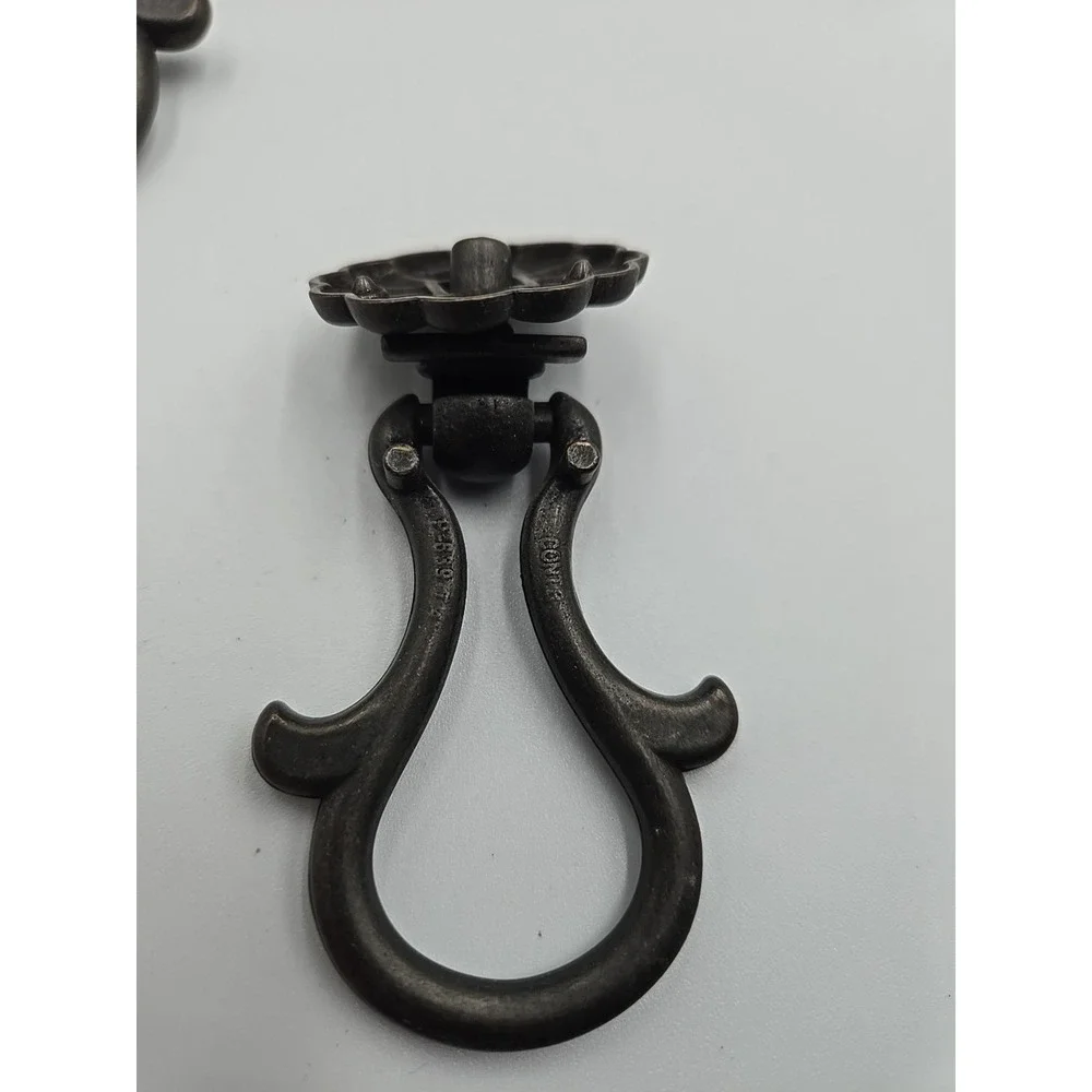 28 French Provincial Antique Drop‎ Ring Drawer Pull Victorian Cabinet Handle